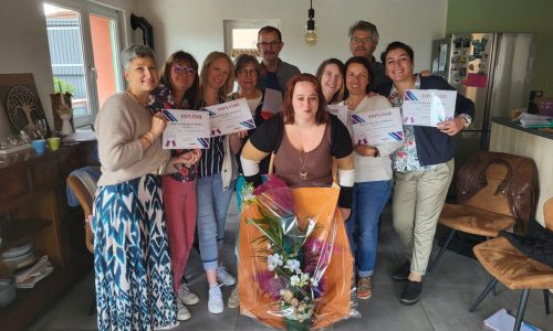 Groupe de formation Praticien en Hypnose dirigée par Cynthia Houdart